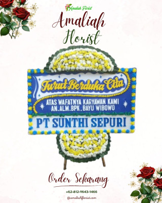 Papan Bunga Duka di Tosa