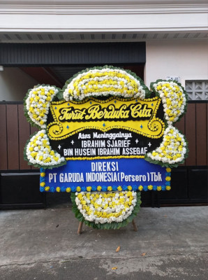 Papan Bunga Duka di Tosa