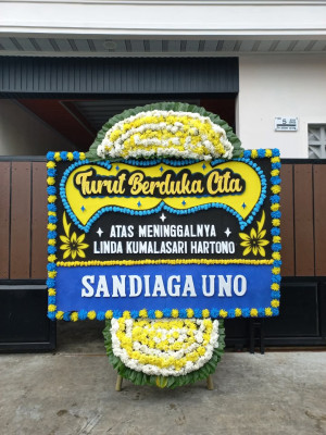 Papan Bunga Duka di Tosa